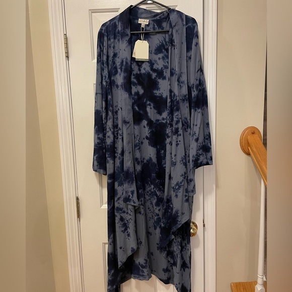 Wonderly Jackets & Blazers - NWT Wonderly tie dye duster Sz S